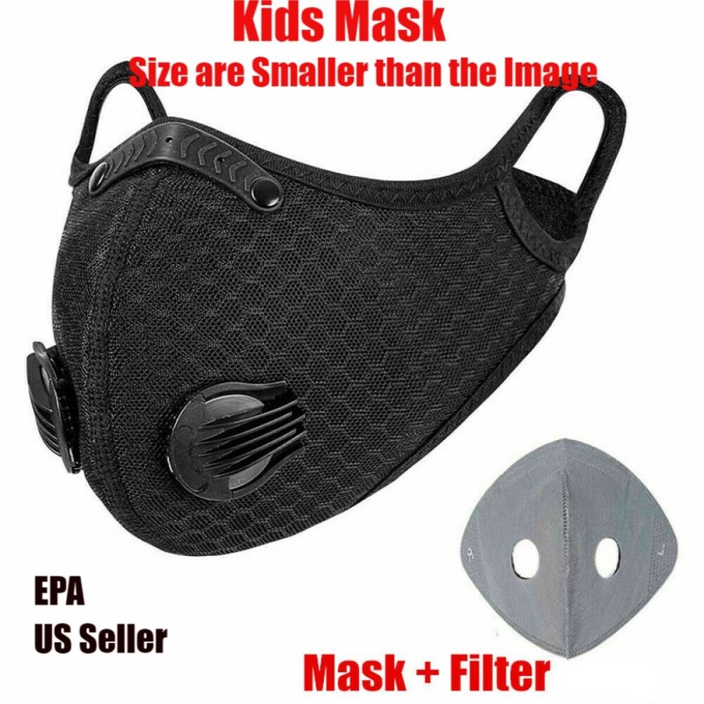 Unisex Kids Outdoor Face Mask with Filter
